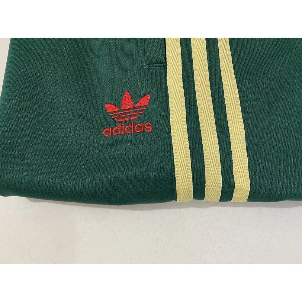 Adidas Originals Superstar Tracksuit Collegiate Green Powder Yellow Size 2XL